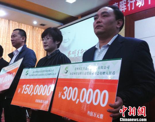 贵州总结春晖行动经验 借力慈善力量助推发展