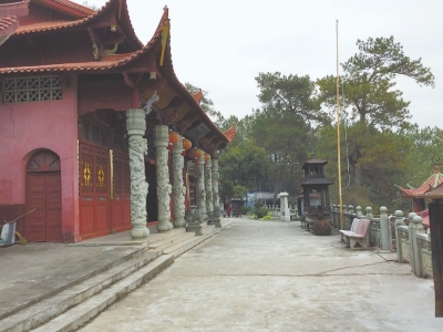 位于将乐一中后山的含云寺曾是少年杨时求学之所，也是青年杨时回乡讲学之地。