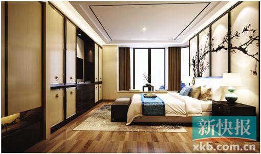 ■卧室的一枝梅花尽显东方禅意