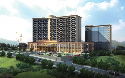 贵安新天地君豪大饭店效果图