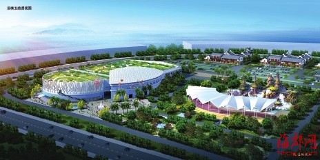 罗源湾海洋世界鸟瞰图