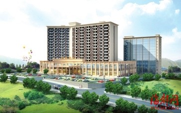 贵安新天地君豪大饭店效果图