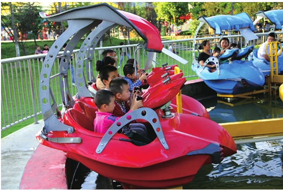 合肥欢乐岛打响春游第一枪