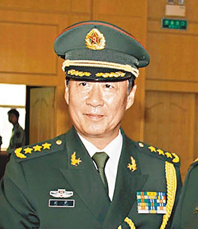 全国人大代表、解放军总后勤部政委、上将刘源 资料图