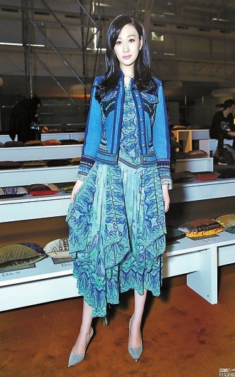 2015秋冬四大时装周出现的中国女星|时装|王珞