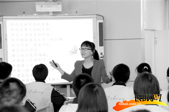 80后女教师试水初中语文教学改革|学生|听课