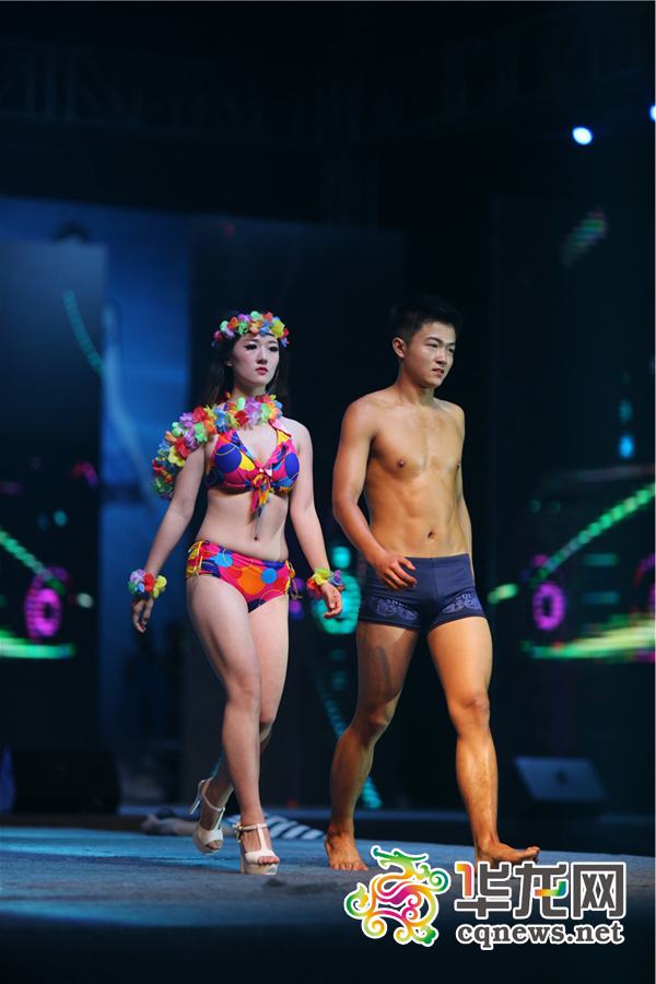 小鲜肉，颜值高，身材也好。 主办方供图 华龙网发