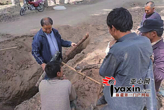 零距离:树根住进水管住村干部来帮忙|水管|停水