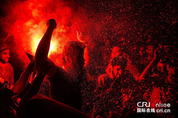 埃及反政府示威者集会要求总统下台(高清组图