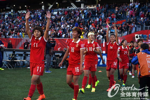 2015世界杯中国女足征世界杯直播在线观看——高清足球直播平台推荐程：时隔8年进8强 仍难胜美国