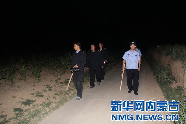  赤峰发生命案  警方出动无人机搜索 嫌犯被围后