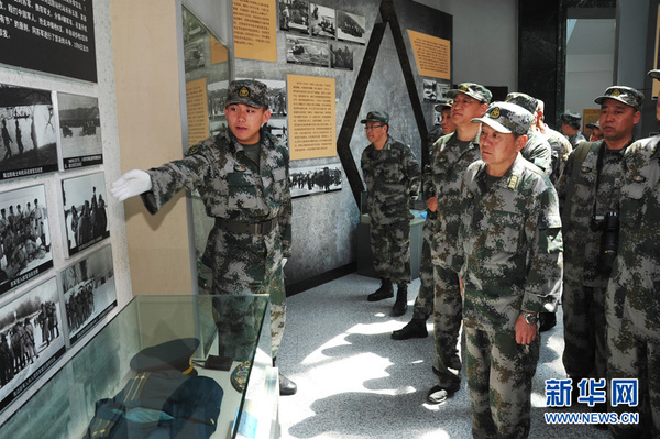 参观珍宝岛战斗历史图片。