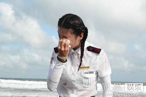 张雨绮录《壮志凌云》惊魂 首次驾驶飞机险撞