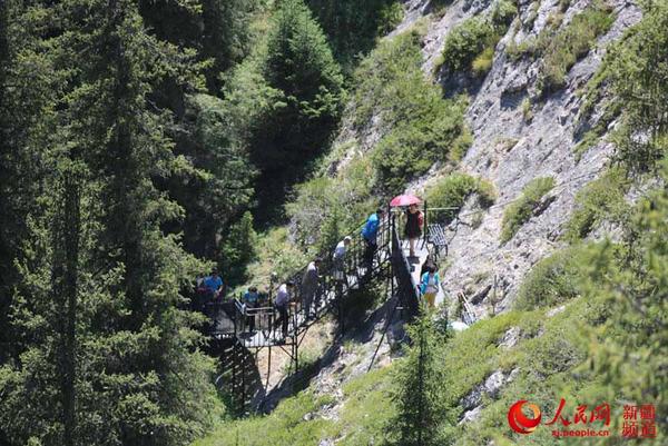 五媳妇沟栈道