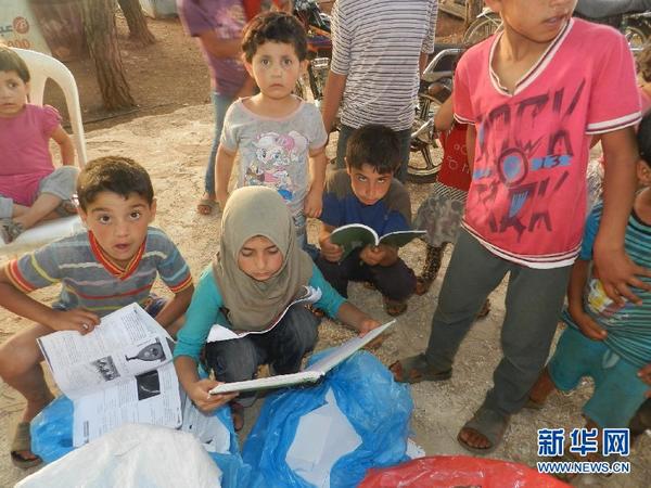 生活在困境中的叙利亚小难民(高清组图)|叙利亚