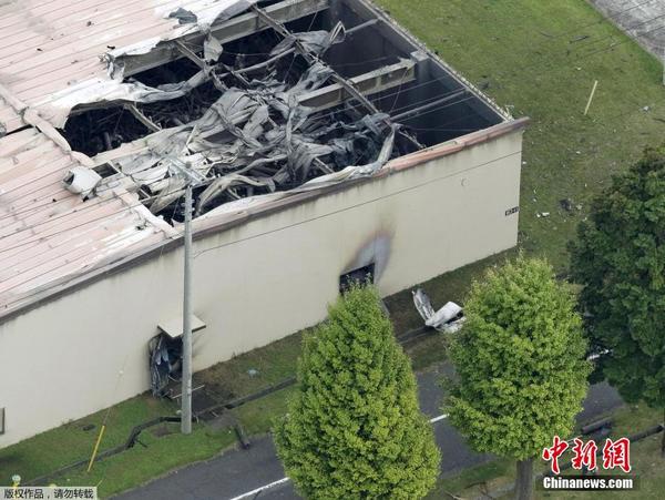 美军驻日武器库爆炸 日本消防队未获准进入灭