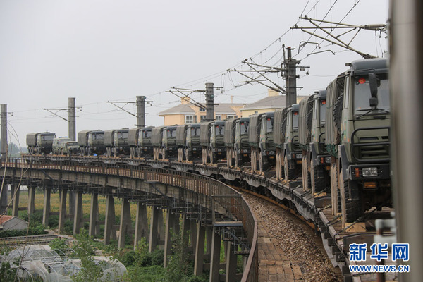 陆路机动梯队铁路输送