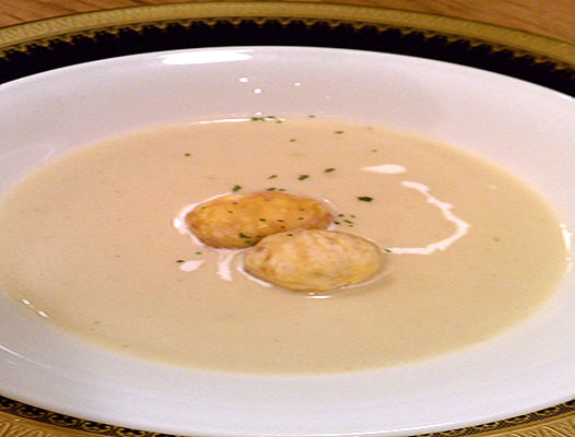 栗子浓汤（栗のポタージュスープ）
