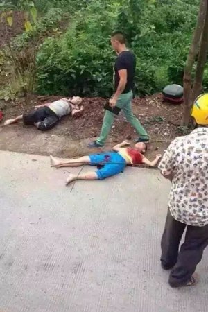 重庆合川一家4口赶集路上被邻居当街杀害|民警