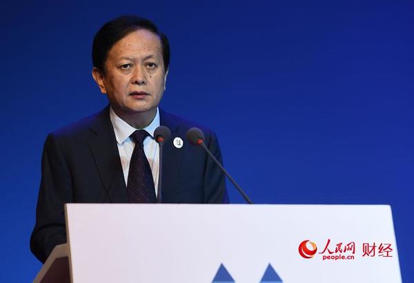 人民日报社总编辑李宝善发言 （人民网 于凯摄）