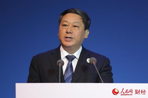 临沂市委副书记、市长张术平(人民网 王子候摄)