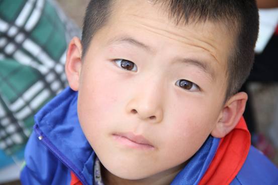 受捐助的孩子
