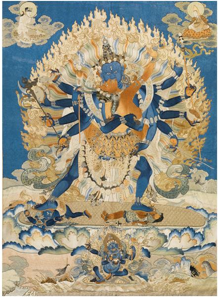 　　拍品：清代唐卡