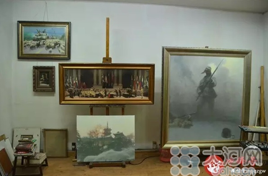 军旅画家揭秘《南京受降图》创作背后的故事|广播讲话|蒋介石_凤凰资讯
