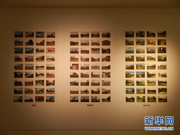 图片为展览现场。新华网记者 薛笔犁摄