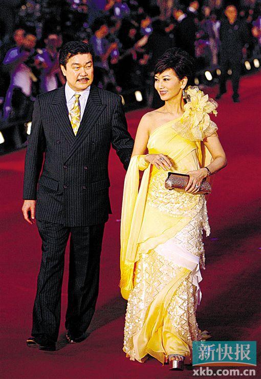 ■赵雅芝和老公黄锦燊。