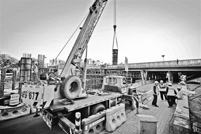  三元桥 启动换梁 大修 |交通流量|钢箱梁_凤凰资讯