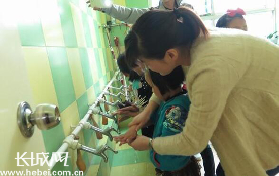 衡水全球洗手日 教娃娃正确洗手|幼儿园|幼儿
