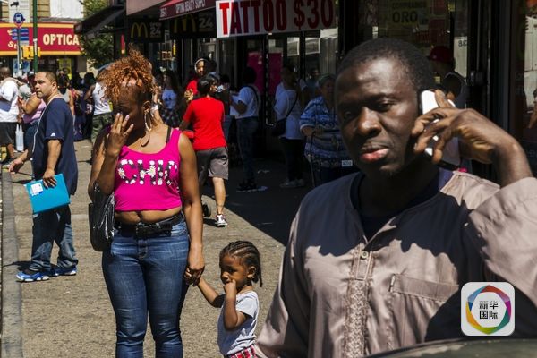 　　布朗克斯区。（图片来源：新华/路透）