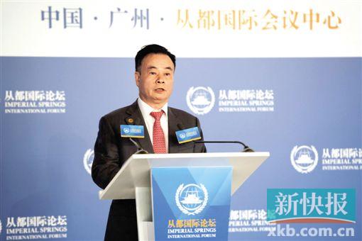 ■澳大利亚中国友好交流协会会长周泽荣博士致辞。