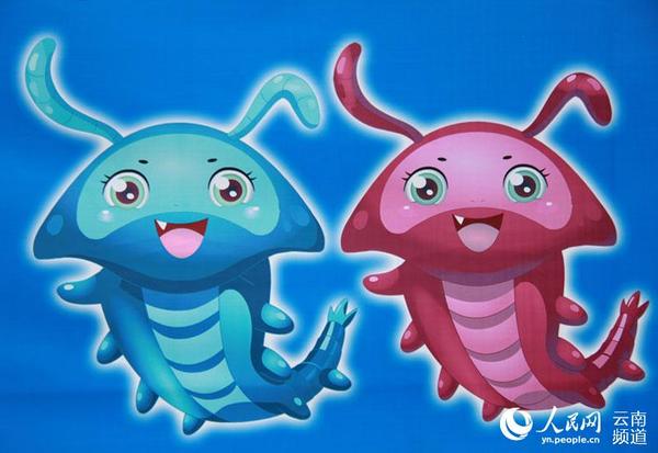 “奇奇”“元元”亮相。 人民网 薛丹 摄