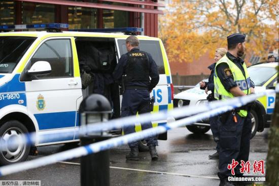 瑞典校园砍人事件致两死 凶手曾发表极右言论