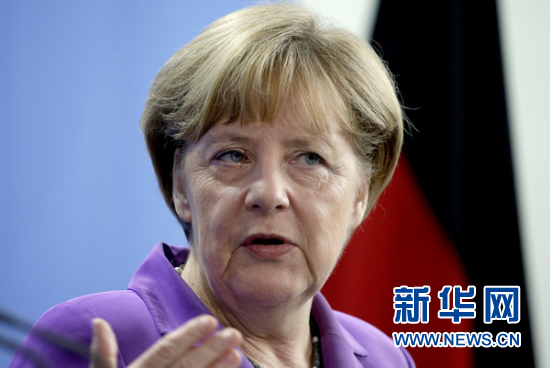 德国总理安格拉·默克尔
