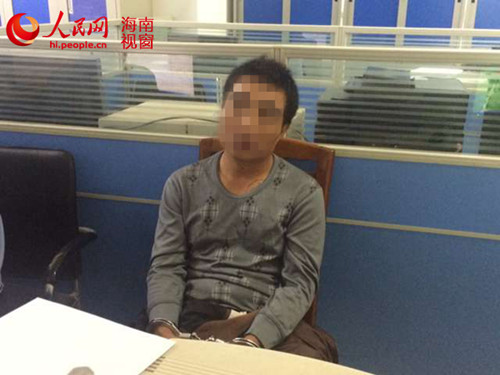 羊姓男子暴力抗法