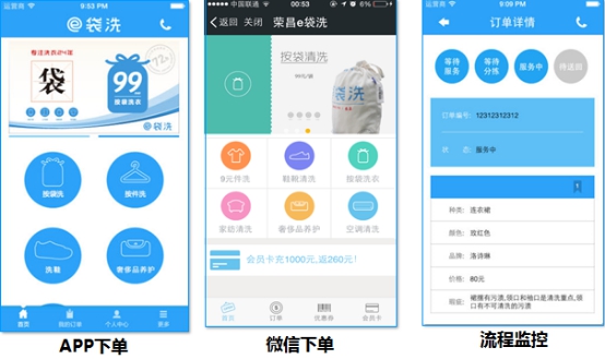 e袋洗APP一键下单