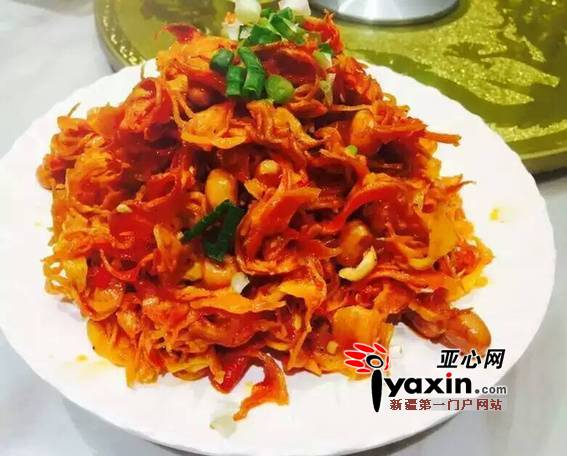 只有在这里才可以吃到的胡罗卜卷。