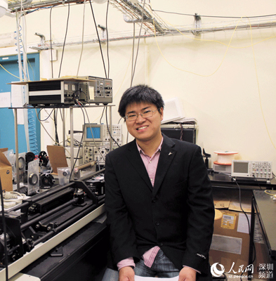 80后教授、博士生导师张晗。(张晗 供图)