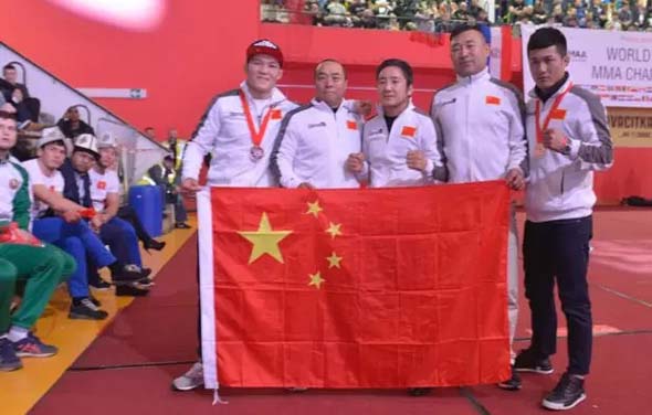 MMA世锦赛正式落幕 中国代表队首次登上世界
