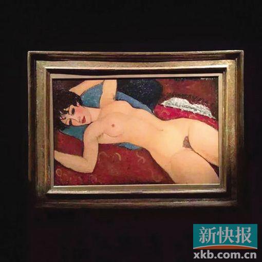 ■莫迪利阿尼《侧卧的裸女》,成交价1.7亿美元