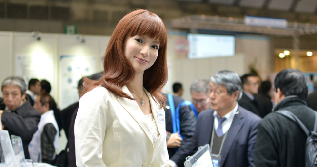 东京举行2015国际机器人展