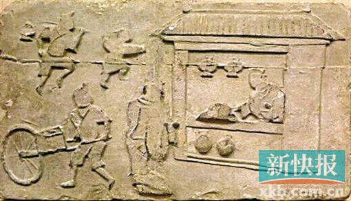 ■酒肆图画像砖