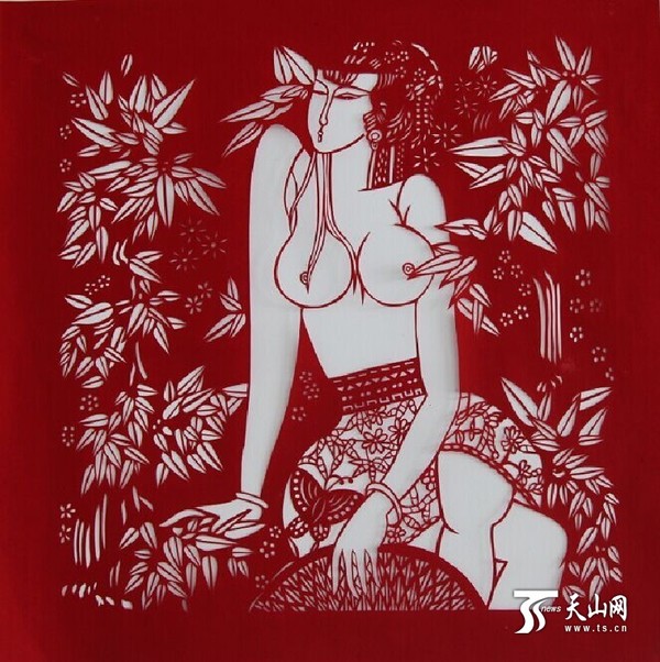 民间剪纸高手李春梅的剪纸作品