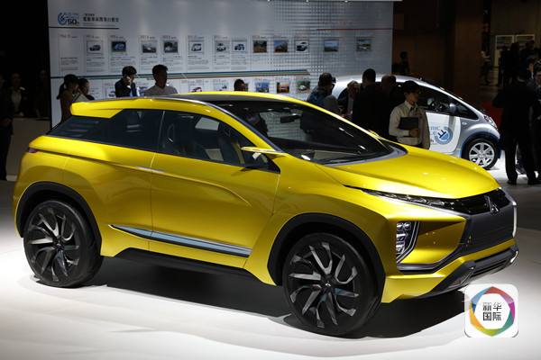 　　三菱汽车的无人驾驶概念车。