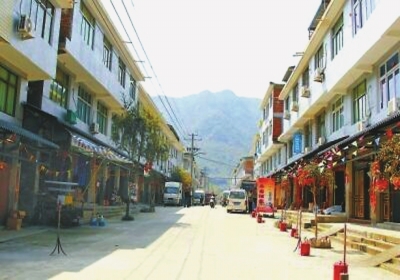 赤溪村下山溪自然村村民现在居住的长安新街。