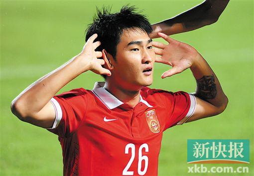 ■这次世预赛,廖力生将身披10号球衣。新华社发
