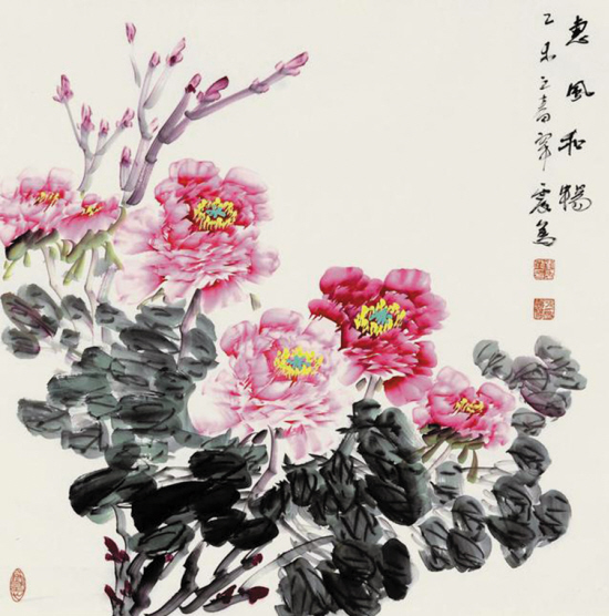刘翠霞国画精品展在广州展出|美术馆|国画家